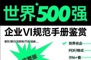 最新版世界500强品牌VI手册合集 第1760期